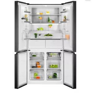 Electrolux ELT9VE52M0 side-by-side refrigerator Freestanding 522 L E Black