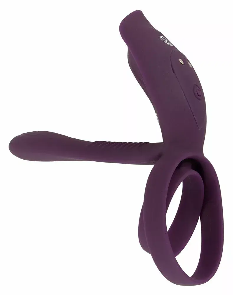 Couples Choice Couple's Vibrator 2 — силиконовый парный вибратор Photo 4