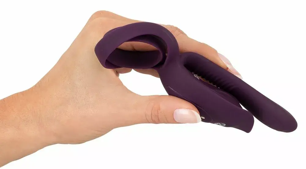 Couples Choice Couple's Vibrator 2 — силиконовый парный вибратор Photo 7