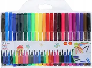 Felt-tip pens TOPWRITE Topwrite Felt tip 24pcs 2mm — 24 colors, 2 mm tip
