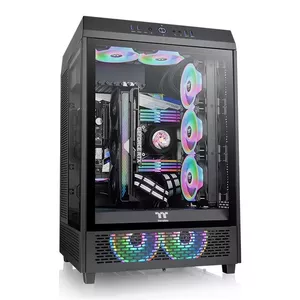 PC Case THERMALTAKE The Tower 500 Midi Tower Black — ATX/micro ATX, tempered glass, supports GPUs up to 355 mm