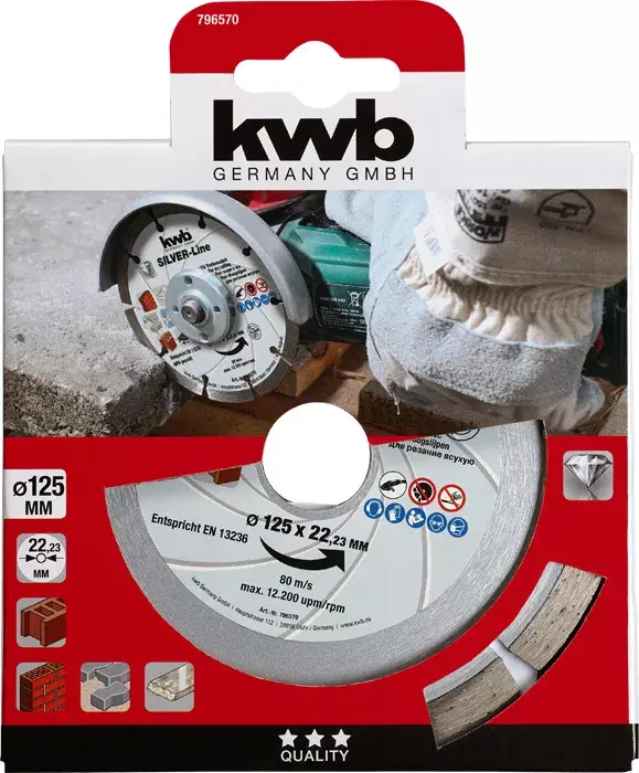 Griešanas disks kwb 796170 Photo 2