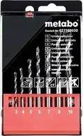 Drill bit set Metabo 627186000 — 19-piece HSS universal drill bits