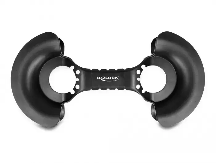 DeLOCK Kabeļu vītnes 375 x 170 mm melns Photo 2