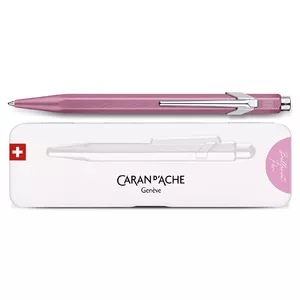 Piekaramā atsperu pildspalva Caran d-Ache 849 COLORMAT-X Zila Rozā