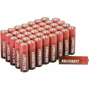 Rechargeable AA batteries Voltcraft VC-11888960 1.5 V 2900 mAh — 40 pieces