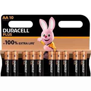 Duracell baterija Plus JAUNA - AA (MN1500/LR06) Mignon 10gab (163553)