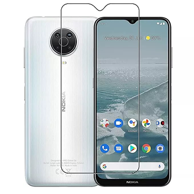 Rūdīta stikla ekrāna aizsargs Nokia G20