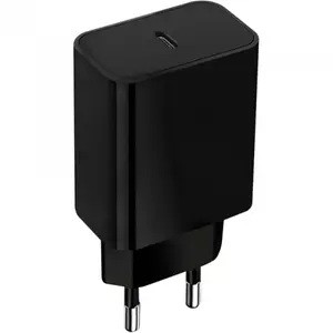 Sienas lādētājs MSONIC MY6623K 20W USB-C, 1×USB-C, ieeja 220–240V, 3A/12V maksimāli, melns