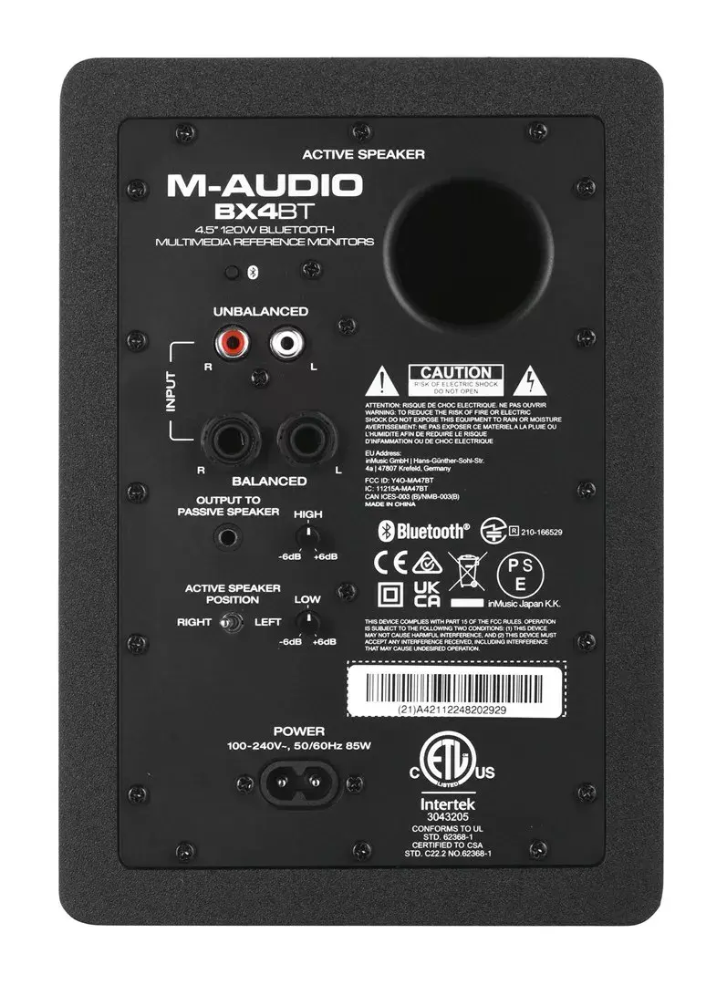 Колонка M-AUDIO BX4 BT PAIRBT Photo 11