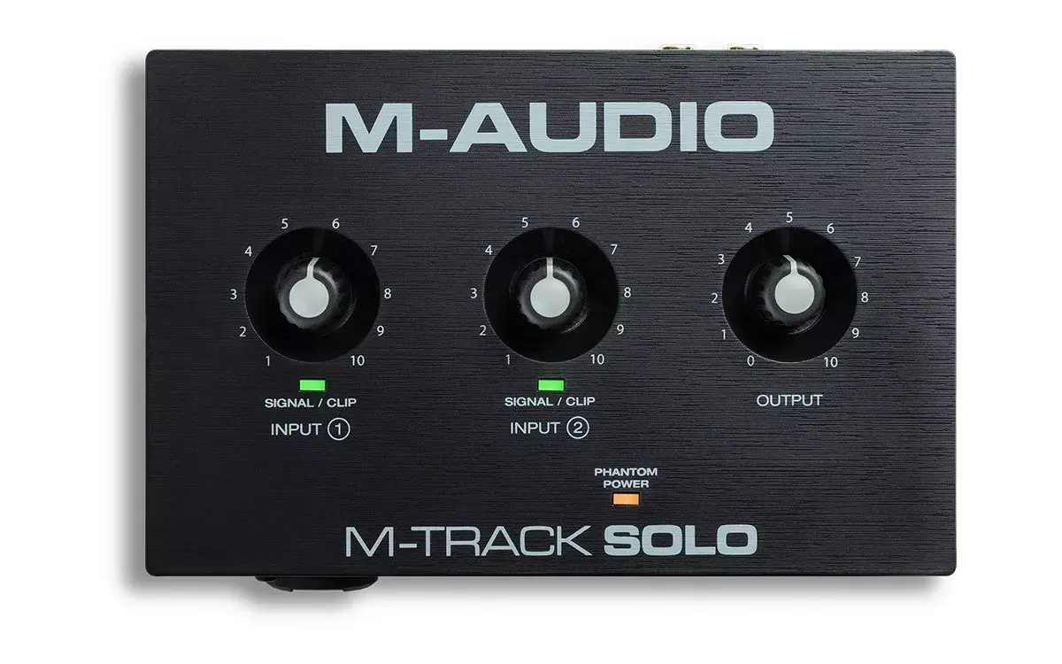 M-Audio M-Track Solo аудиоинтерфейс Photo 2