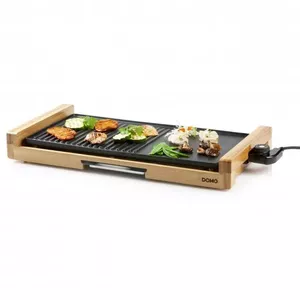 Настольный Teppanyaki-гриль Domo DO8311TP — рабочая поверхность 510×260 мм, покрытие Тефлон, регулировка термостата
