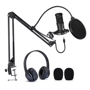Studijas mikrofons Easypix 62021 melns