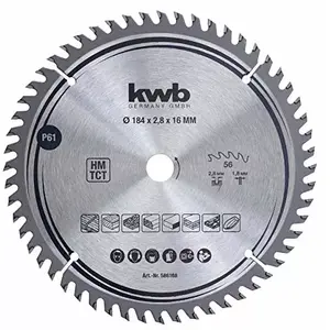 Пила дисковая KWB 586168 с твердосплавными напайками 1 шт