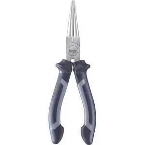 Round-nose pliers KWB 381610 Chromium-vanadium steel Grey 16 cm
