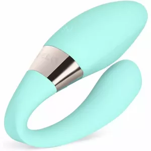 Couple massager Lelo Tiani Harmony Aqua Green — rechargeable wearable intimate vibrator