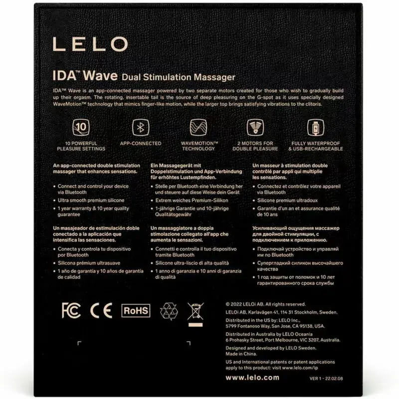 Pāru masieris Lelo Ida Wave Photo 5