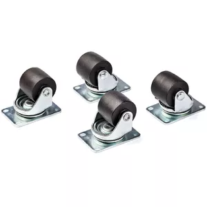 Caster wheels StarTech.com RKCASTER2 Heavy Duty 250 kg Black