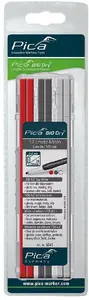 Refill for PICA MARKER BIG DRY 6045/SB — red graphite, white ink