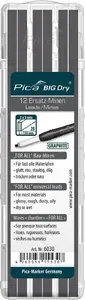 Refills for graphite markers PICA MARKER 6030/SB – Pica BIG DRY 6030/SB replacement refills