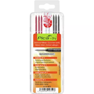 Запасной грифель Pica-Marker 4070/SB 2B Серый Красный Белый