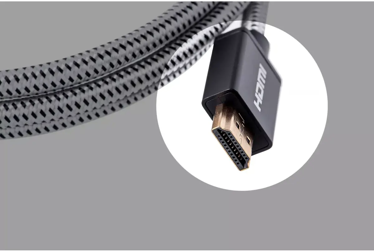 ORICO HDMI kabelis HD501-20-BK-BP 2.0 4K@60Hz 2 m Photo 3