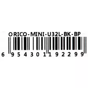 USB 3.0 3-портовый мини-хаб ORICO MINI-U32L-BK-BP — алюминиевый корпус, компактный