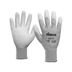 Cimco 141260 protective handwear Workshop gloves Grey