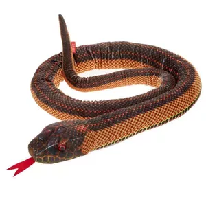 Мягкая игрушка Beppe Mascot Snake коричневый 180 см — плюшевая змея, длина 180 см