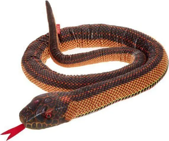Beppe Mascot Snake brown 180 cm plush toy Photo 2