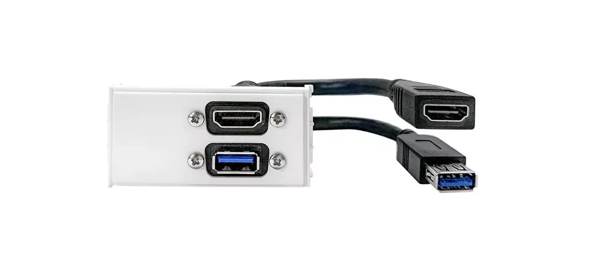 Vivolink WI221261 HDMI + USB A Kontaktligzda Photo 2
