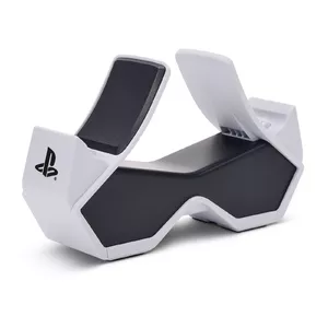 Uzlādes doks PowerA DualSense kontrolieriem — PlayStation 5, melna/balta, kompakts