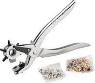 Punch pliers KWB 929690 — punch diameter 4 mm, hand tool for leather and textiles