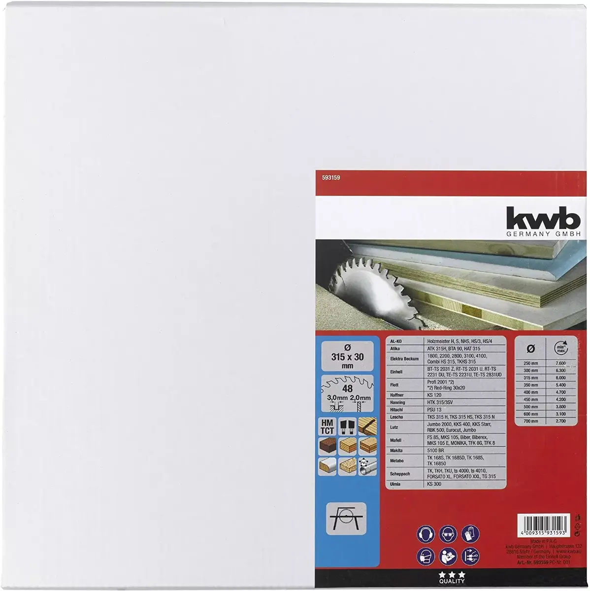 Ripu zāģis KWB 593159 Photo 2