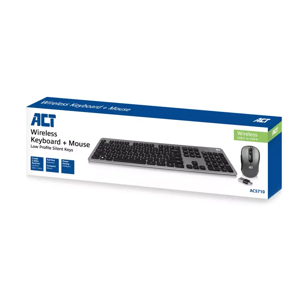 ACT Wireless Keyboard and Mouse set Photo 6