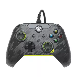 PDP Wired Controller: Electric Carbon - Xbox Series X|S, Xbox One, Xbox, Windows 10/11