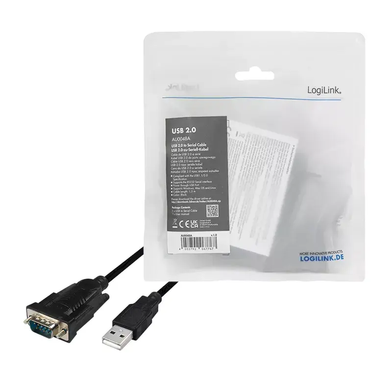 LogiLink AU0048A seriālais kabelis Photo 3