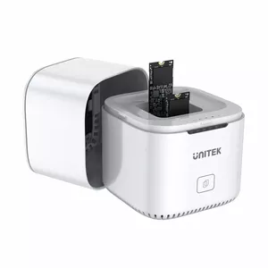 UNITEK SyncStation Marshmallow M.2 USB 3.2 Gen 2 Type-C White SSD Storage