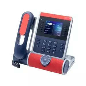 Alcatel-Lucent Enterprise ALE-140 Customization Set for VoIP Phones, Ruby Red, for ALE-300, ALE-400, ALE-500