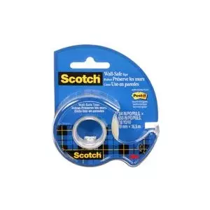 Adhesive tape 3M Scotch Wall-Safe 19 mm x 16.5 m transparent
