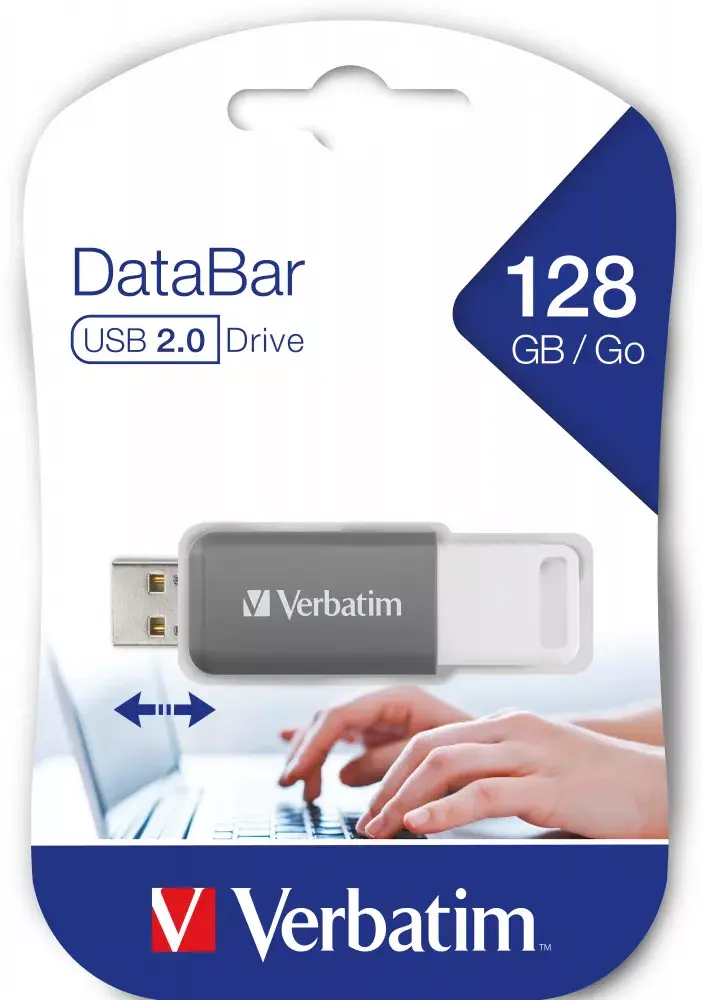 USB flash drive Verbatim 128 GB V DataBar Photo 3