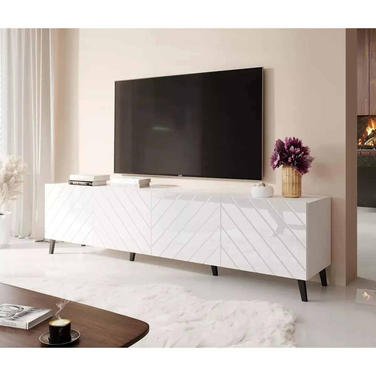 ТВ-тумба cama meble ABETO 2000×420×520 мм Photo 3