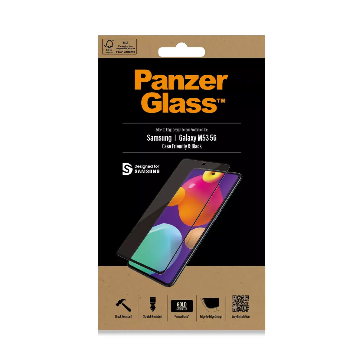 Ekrāna aizsargs PanzerGlass Samsung Galaxy M53 5G M54 5G Photo 2