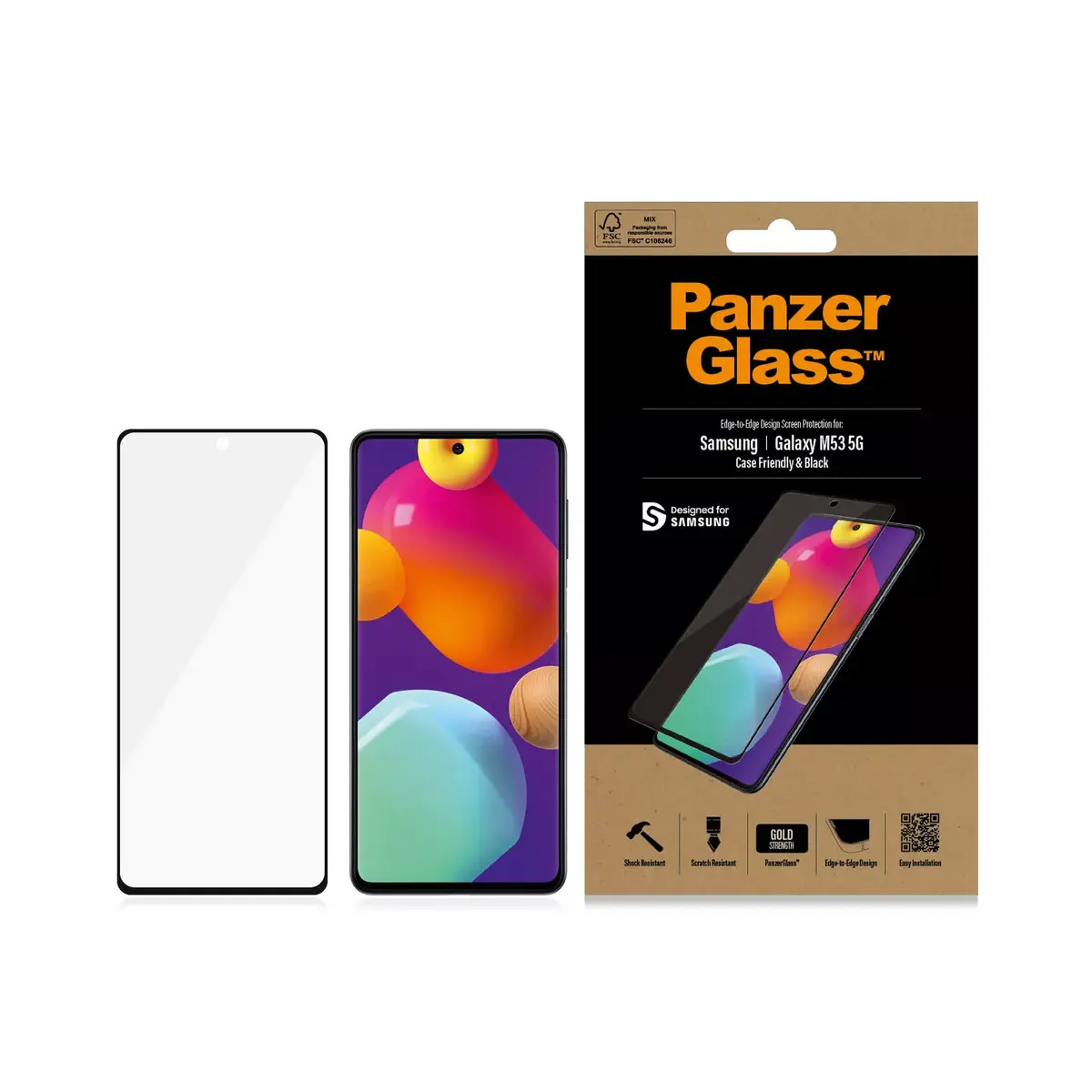 Ekrāna aizsargs PanzerGlass Samsung Galaxy M53 5G M54 5G Photo 3