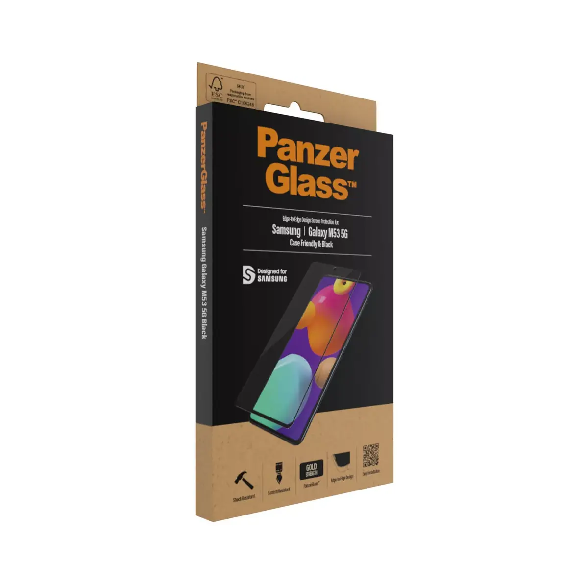 Ekrāna aizsargs PanzerGlass Samsung Galaxy M53 5G M54 5G Photo 4