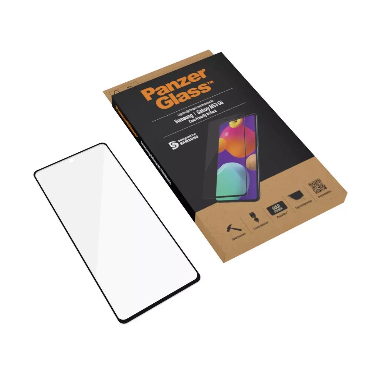 Ekrāna aizsargs PanzerGlass Samsung Galaxy M53 5G M54 5G Photo 5