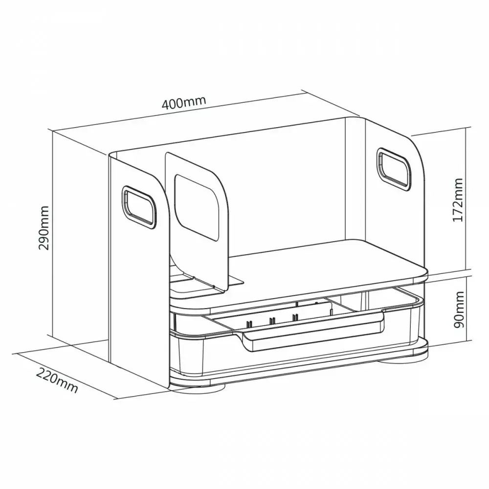 Organizators MACLEAN ErgoOffice ER-44 Photo 6