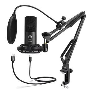 USB Microphone STEELSERIES FIFINE T669 bundle — desktop condenser mic with USB connection