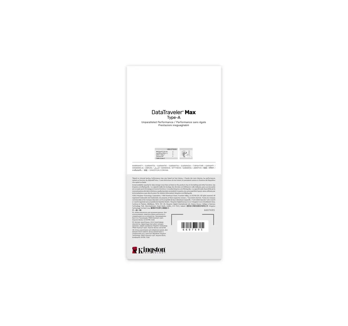 USB Flash Drive Kingston 256GB DataTraveler Max Photo 8