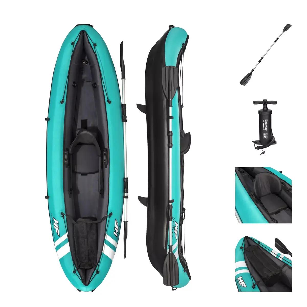 Надувной каяк Bestway Hydro-Force Ventura 9'2" Photo 9